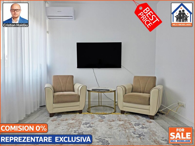 Damaroaia pret bomba! - ap 2 cam renovat  mobilat utilat  parcare boxa